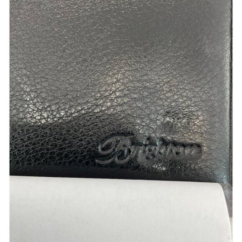 Brighton vintage  Leather Metallic Shoulder/hand Strap Bag Heart Logo - Picture 6 of 10